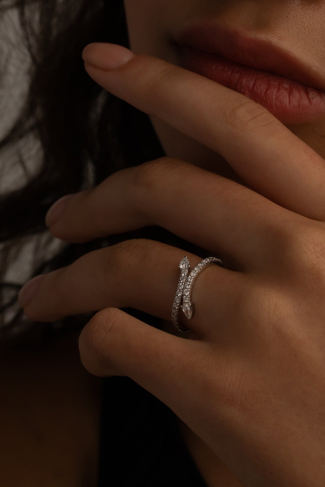 0.2 TCW Round Diamond Curved Pave DEF/VVS Lab Grown Wedding Band