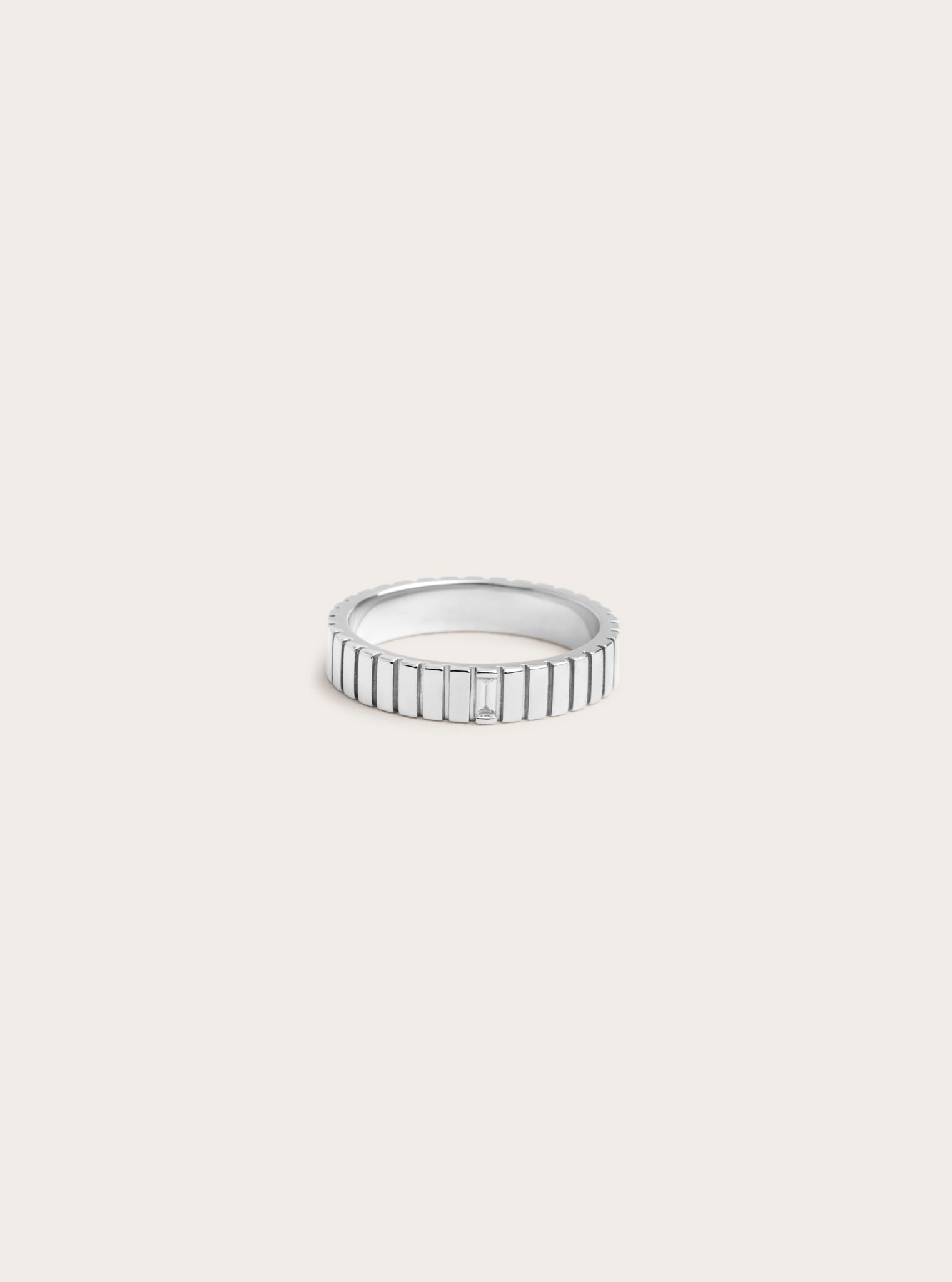 0.2 TCW Round Diamond Curved Pave DEF/VVS Lab Grown Wedding Band