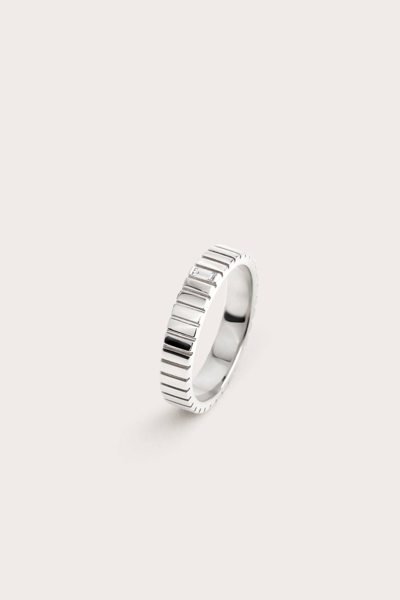 0.2 TCW Round Diamond Curved Pave DEF/VVS Lab Grown Wedding Band