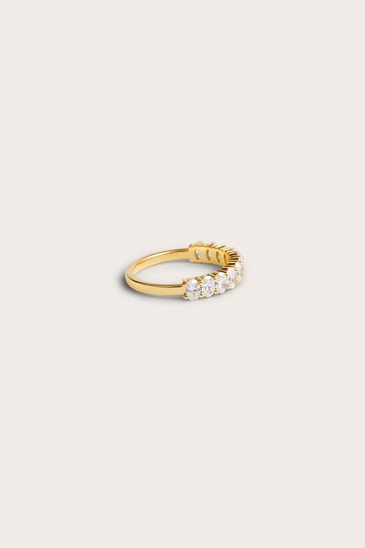 0.2 TCW Round Diamond Curved Pave DEF/VVS Lab Grown Wedding Band