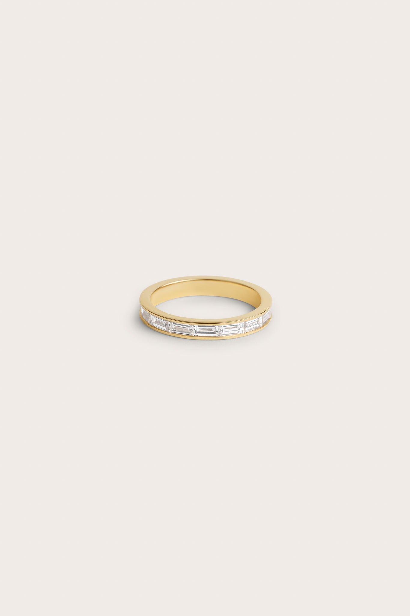 0.2 TCW Round Diamond Curved Pave DEF/VVS Lab Grown Wedding Band