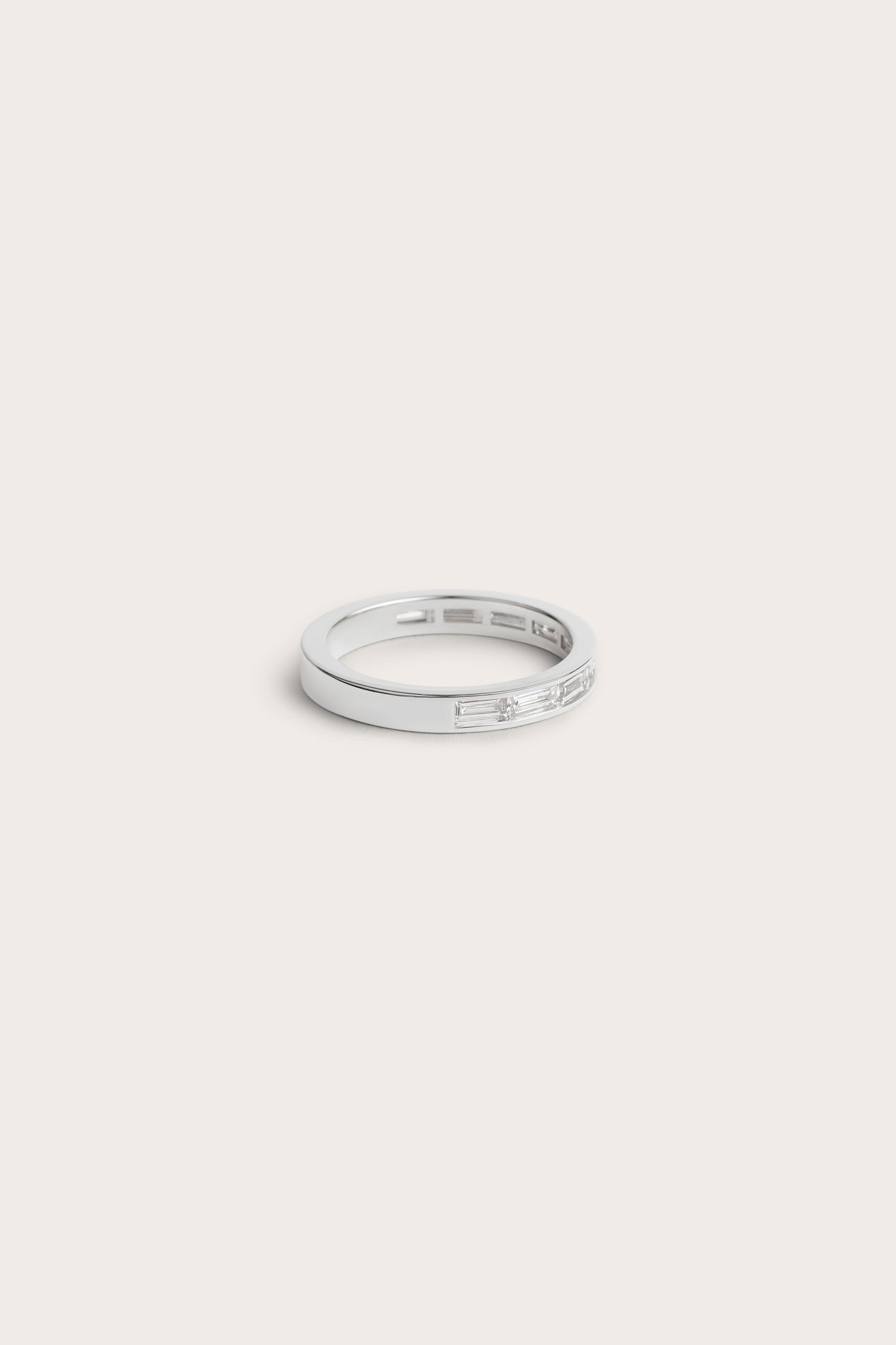 0.2 TCW Round Diamond Curved Pave DEF/VVS Lab Grown Wedding Band