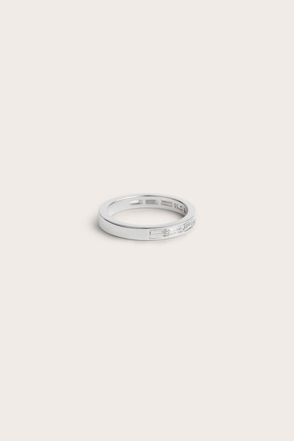 0.2 TCW Round Diamond Curved Pave DEF/VVS Lab Grown Wedding Band