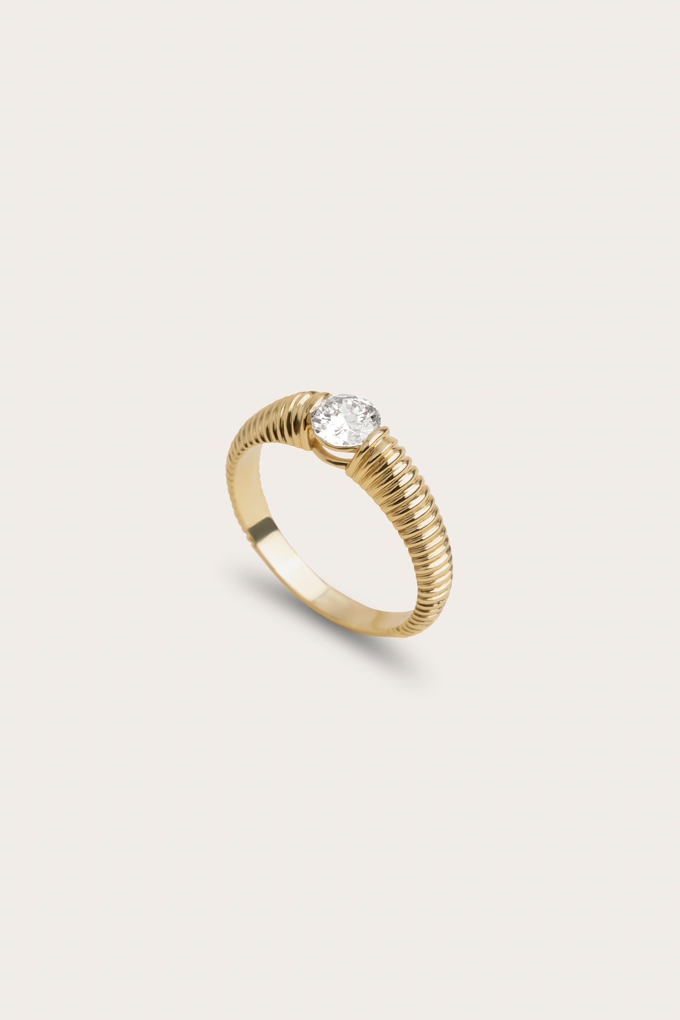 0.2 TCW Round Diamond Curved Pave DEF/VVS Lab Grown Wedding Band