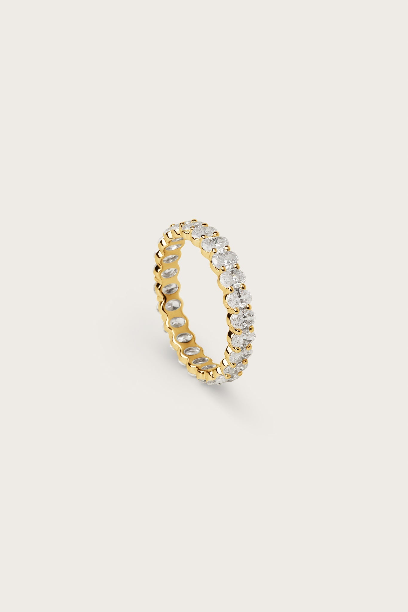0.2 TCW Round Diamond Curved Pave DEF/VVS Lab Grown Wedding Band