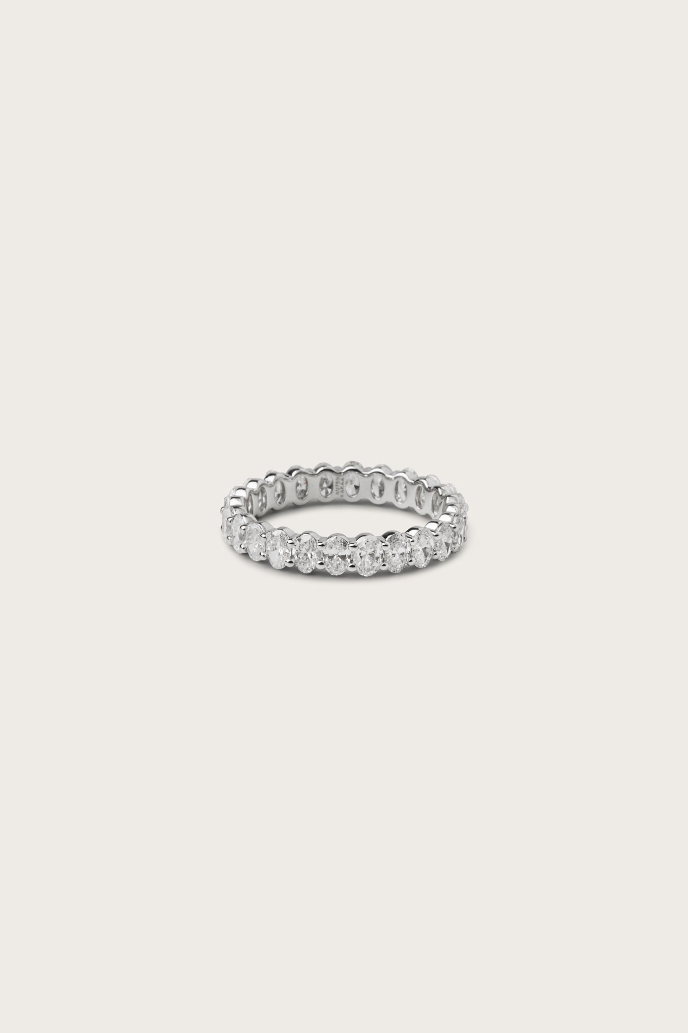 0.2 TCW Round Diamond Curved Pave DEF/VVS Lab Grown Wedding Band