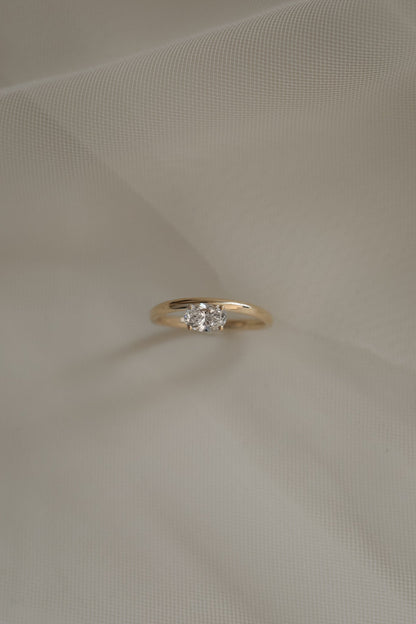 0.2 TCW Round Diamond Curved Pave DEF/VVS Lab Grown Wedding Band
