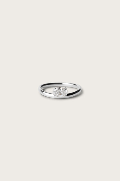 0.2 TCW Round Diamond Curved Pave DEF/VVS Lab Grown Wedding Band