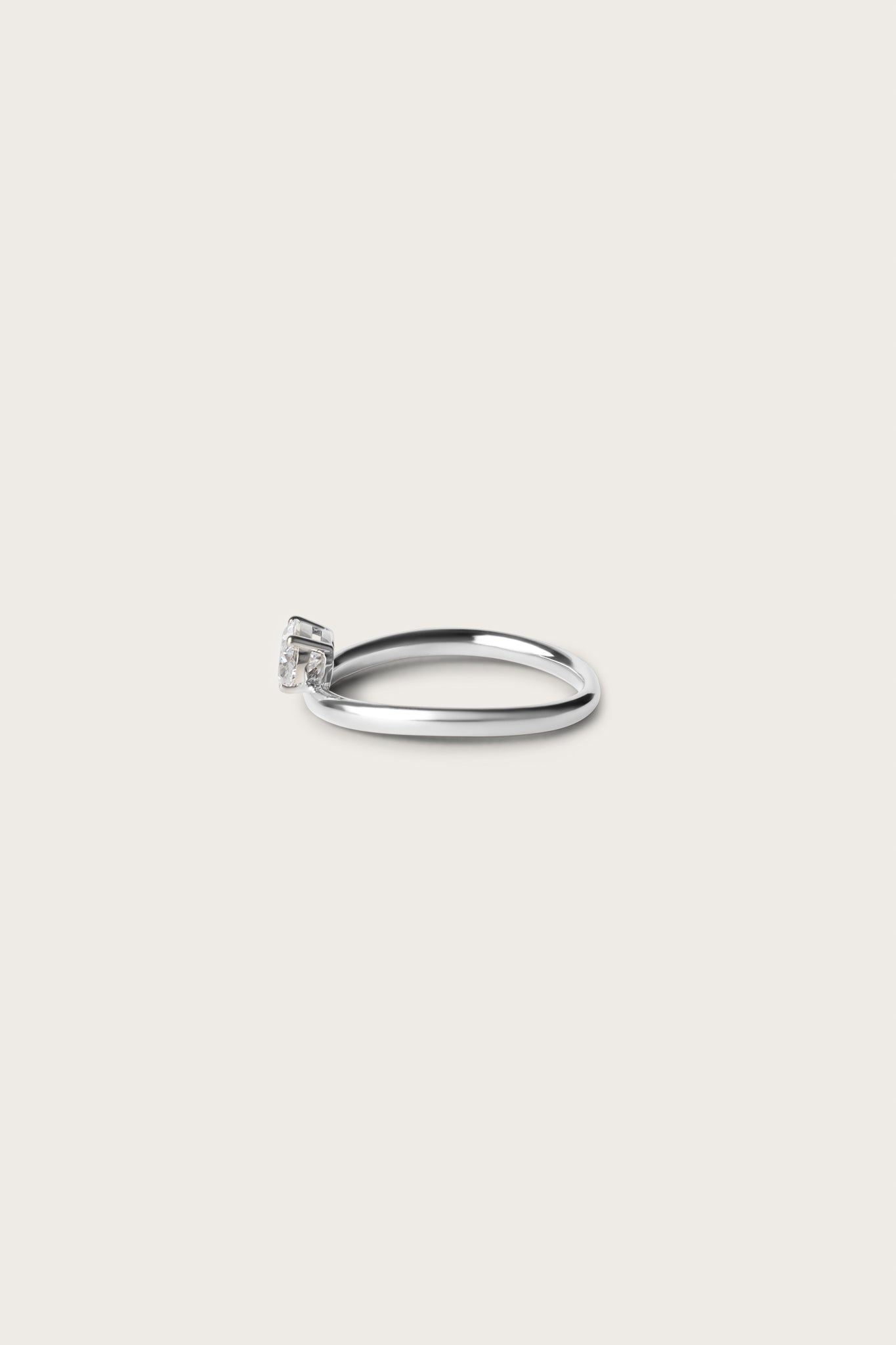 0.2 TCW Round Diamond Curved Pave DEF/VVS Lab Grown Wedding Band
