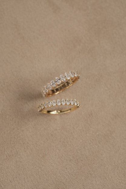 0.2 TCW Round Diamond Curved Pave DEF/VVS Lab Grown Wedding Band