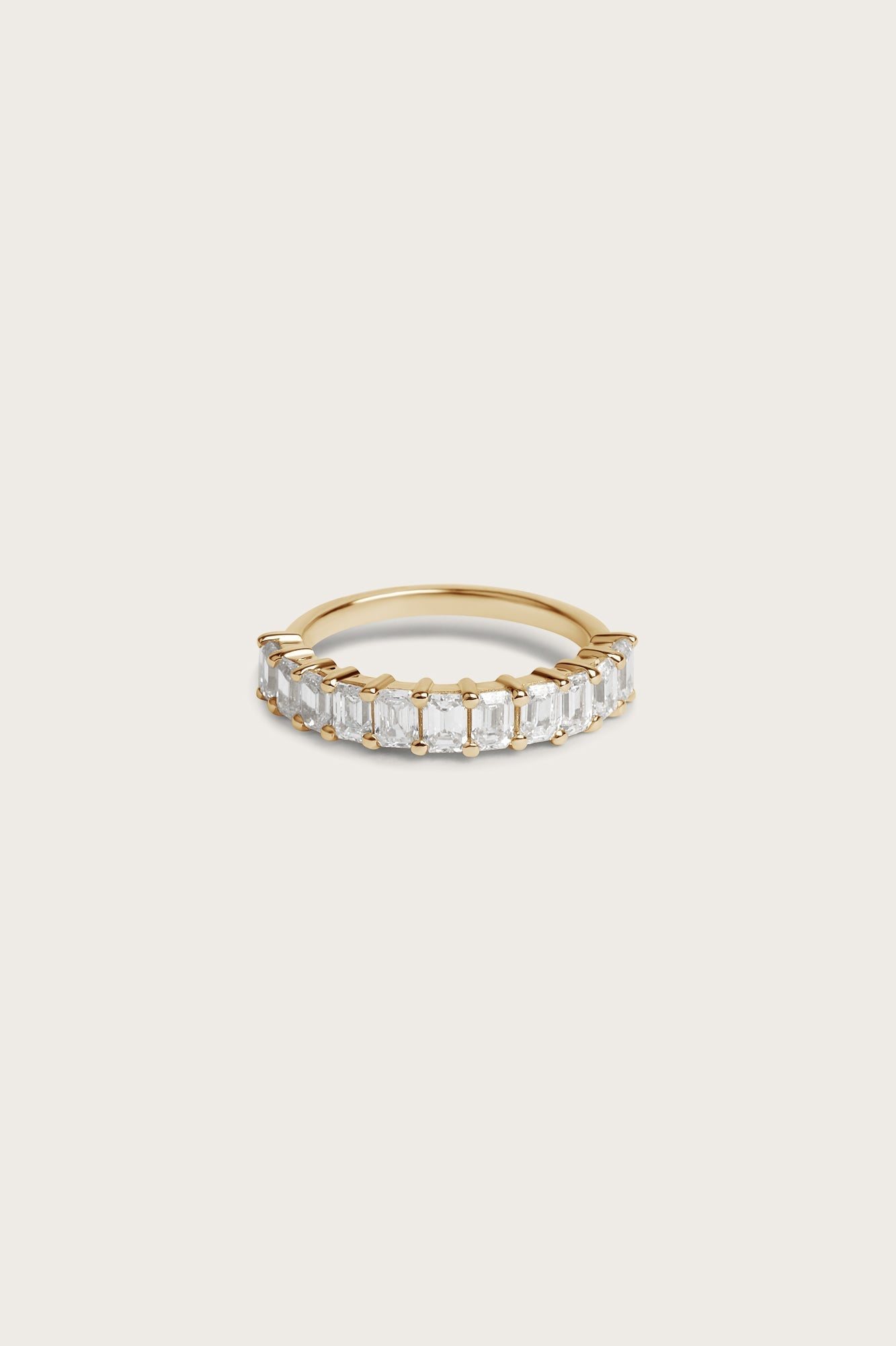0.2 TCW Round Diamond Curved Pave DEF/VVS Lab Grown Wedding Band