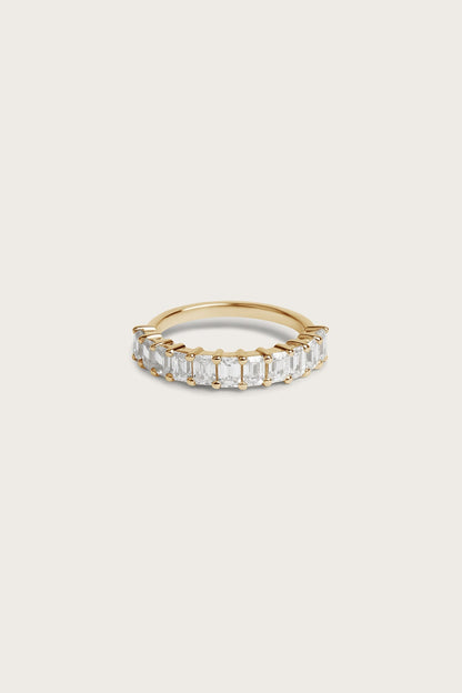 0.2 TCW Round Diamond Curved Pave DEF/VVS Lab Grown Wedding Band