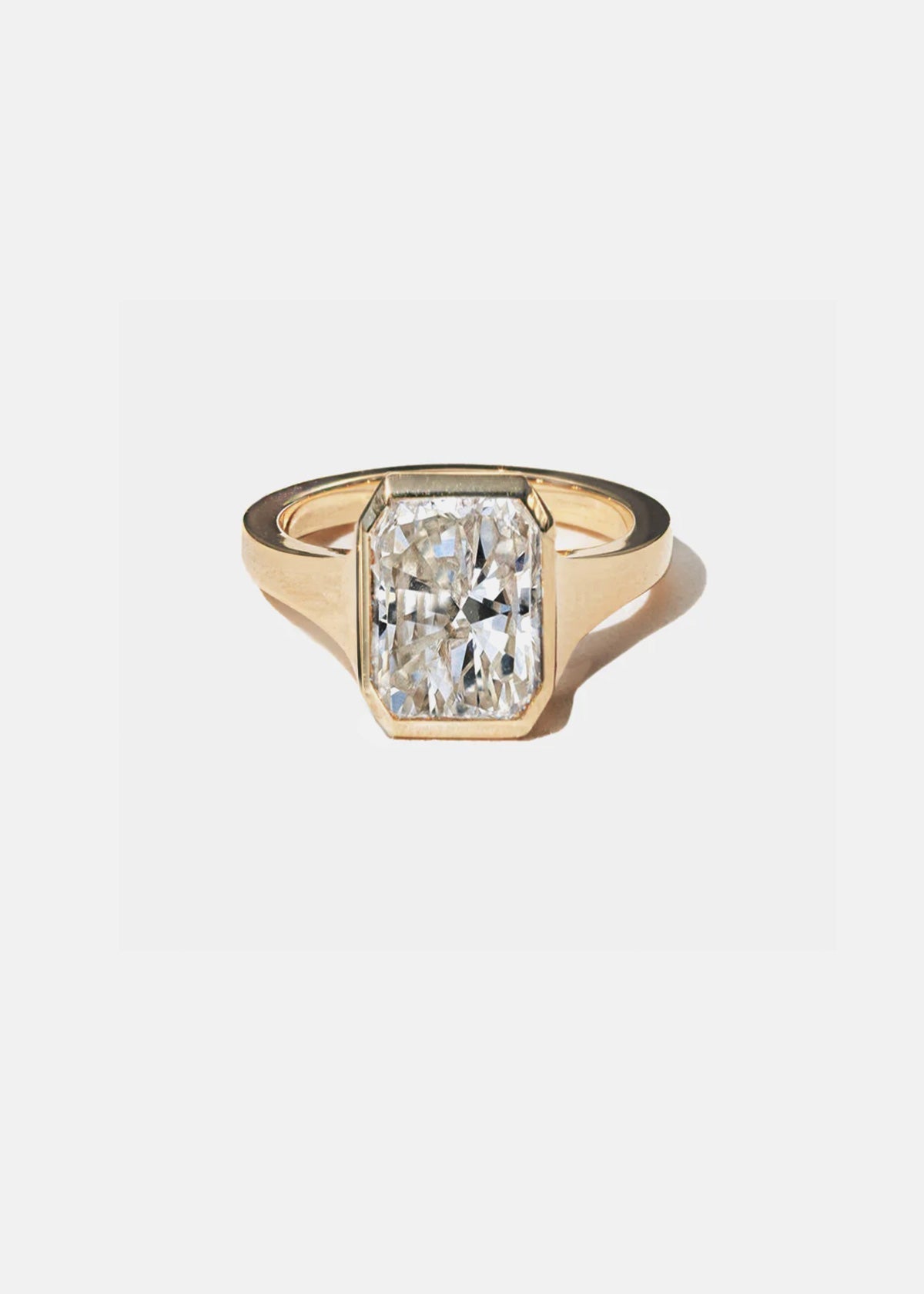 Moval Swirl Semi Pave Engagement Ring – 2.5 CT Lab Grown Diamond