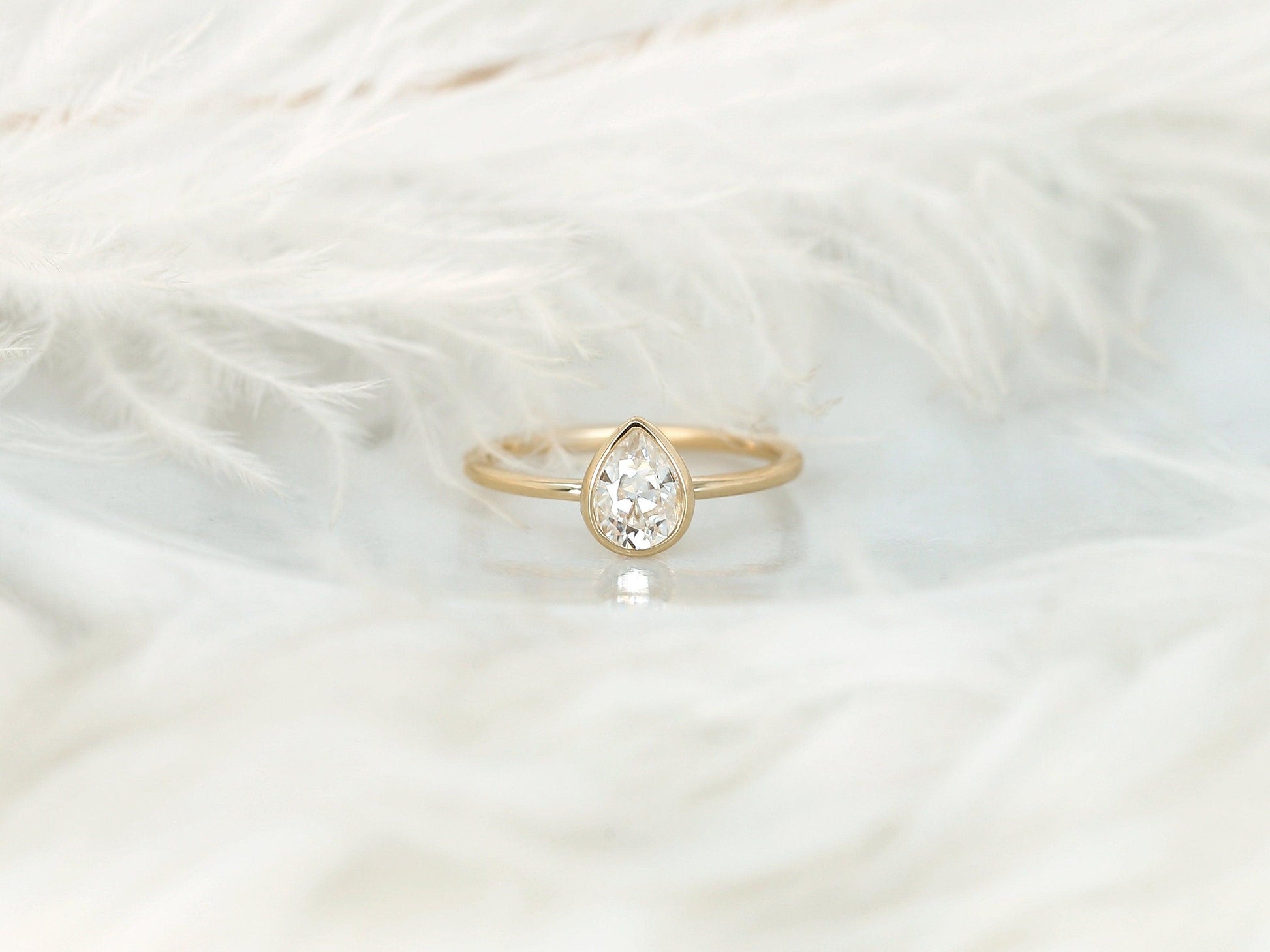 2 CT Emerald Pave Moissanite Engagement Ring