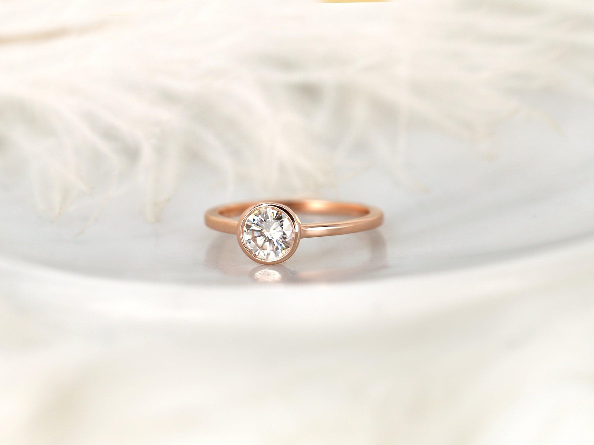 2 CT Emerald Pave Moissanite Engagement Ring