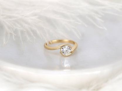 2 CT Emerald Pave Moissanite Engagement Ring