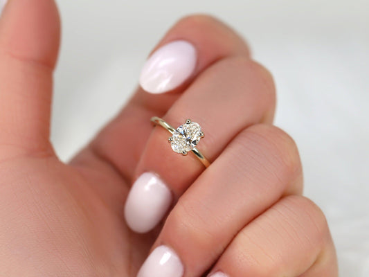 2 CT Emerald Pave Moissanite Engagement Ring