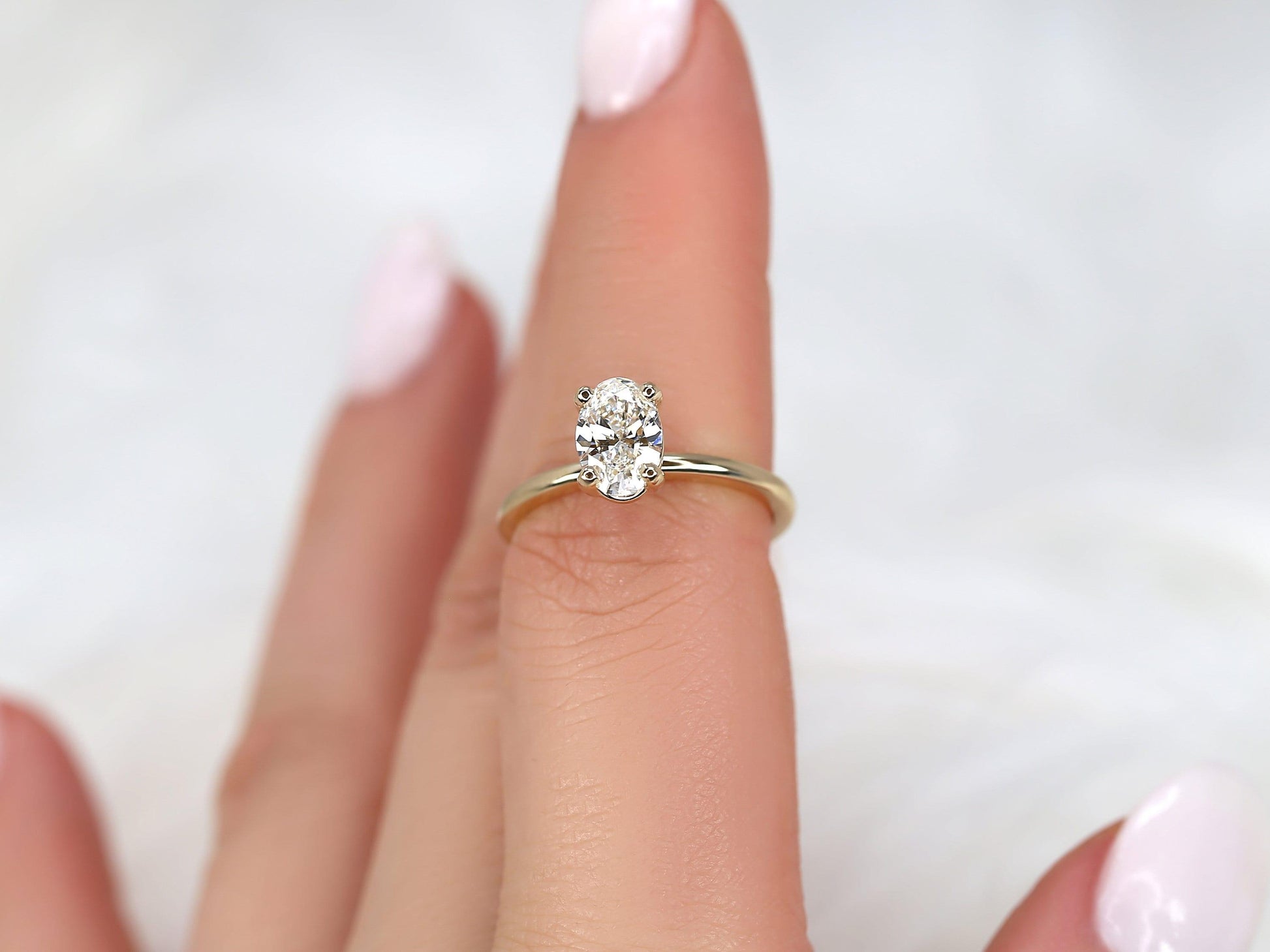 2 CT Emerald Pave Moissanite Engagement Ring