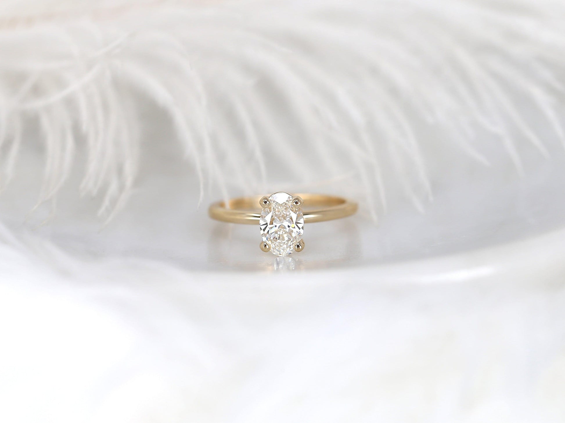 2 CT Emerald Pave Moissanite Engagement Ring