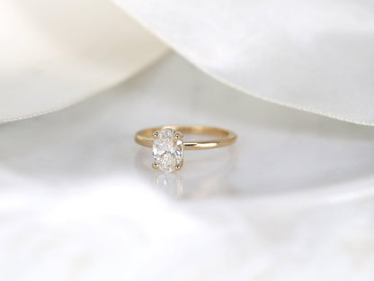 2 CT Emerald Pave Moissanite Engagement Ring