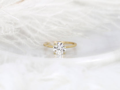 2 CT Emerald Pave Moissanite Engagement Ring