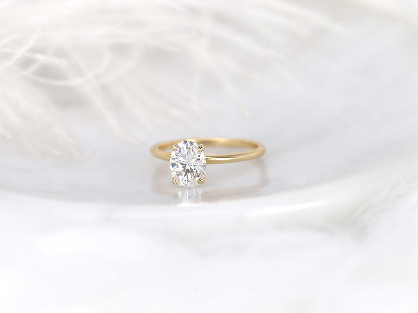 2 CT Emerald Pave Moissanite Engagement Ring