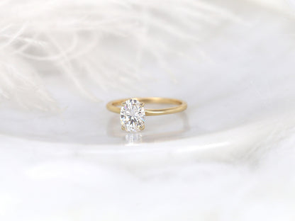 2 CT Emerald Pave Moissanite Engagement Ring
