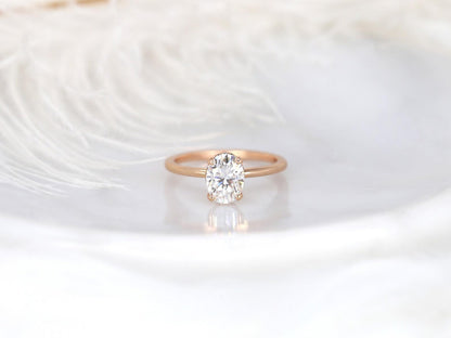 2 CT Emerald Pave Moissanite Engagement Ring