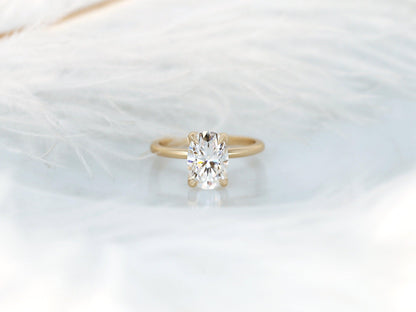 2 CT Emerald Pave Moissanite Engagement Ring