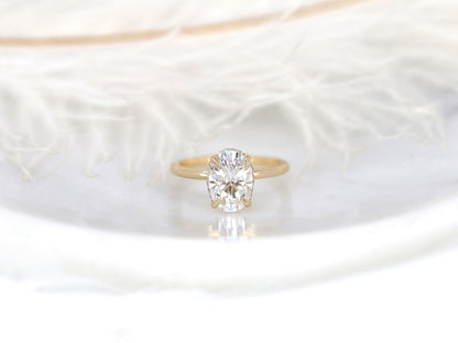 2 CT Emerald Pave Moissanite Engagement Ring