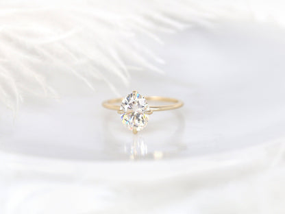 2 CT Emerald Pave Moissanite Engagement Ring