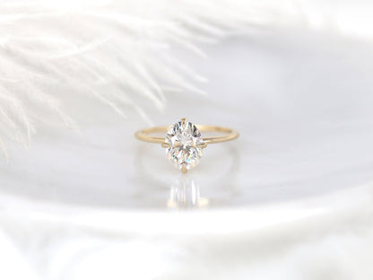 2 CT Emerald Pave Moissanite Engagement Ring