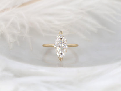 2 CT Emerald Pave Moissanite Engagement Ring