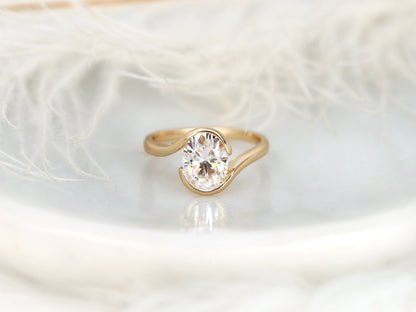 2 CT Emerald Pave Moissanite Engagement Ring