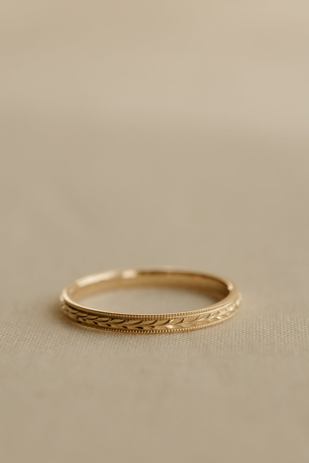 0.13 TCW Round Twisted Moissanite Wedding Band
