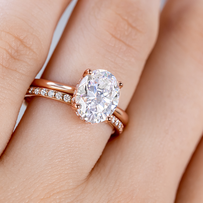 0.37 CT Round Full Eternity Lab Grown Diamond Wedding Band