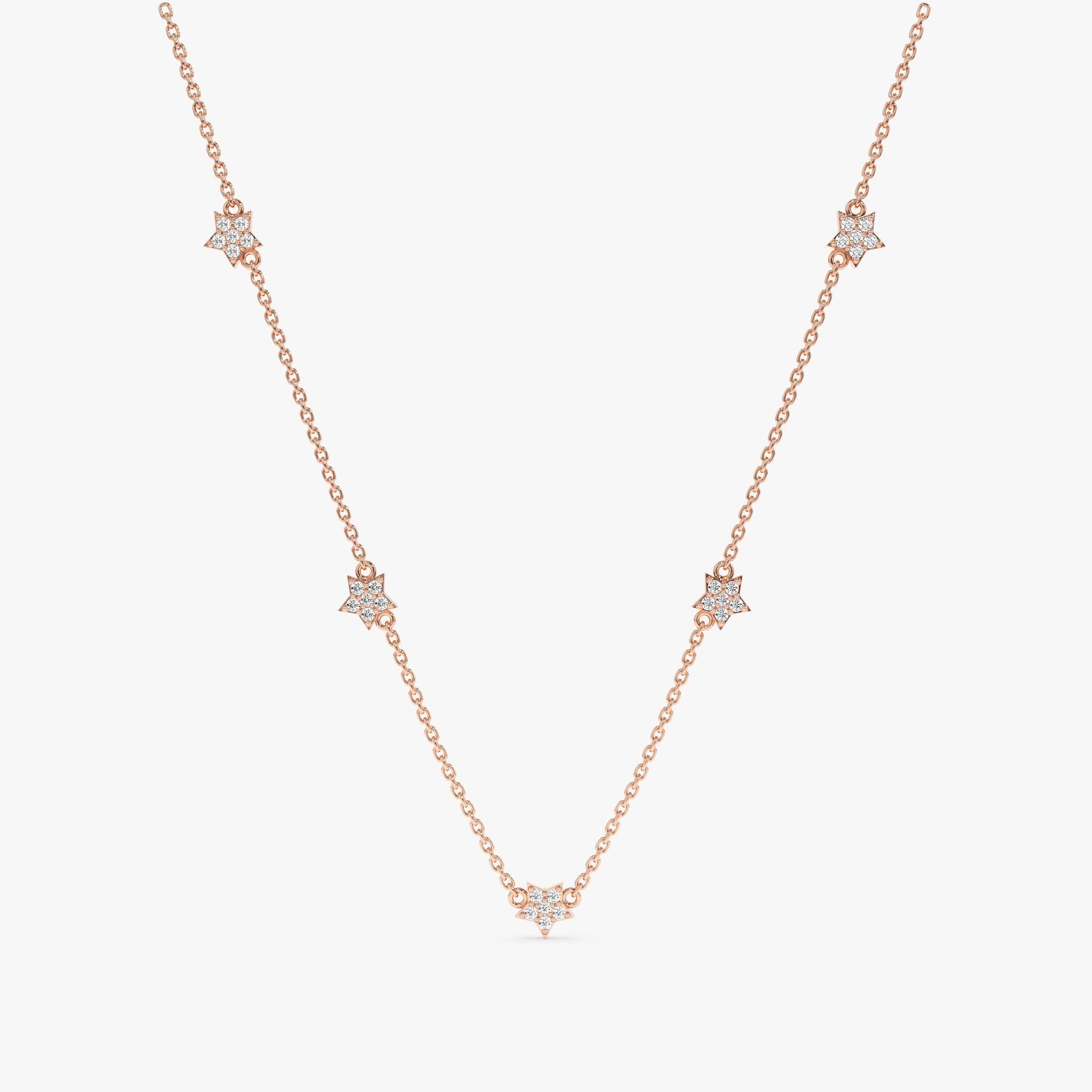 1.0 CT Round Bezel Solitaire Lab Grown Diamond Necklace