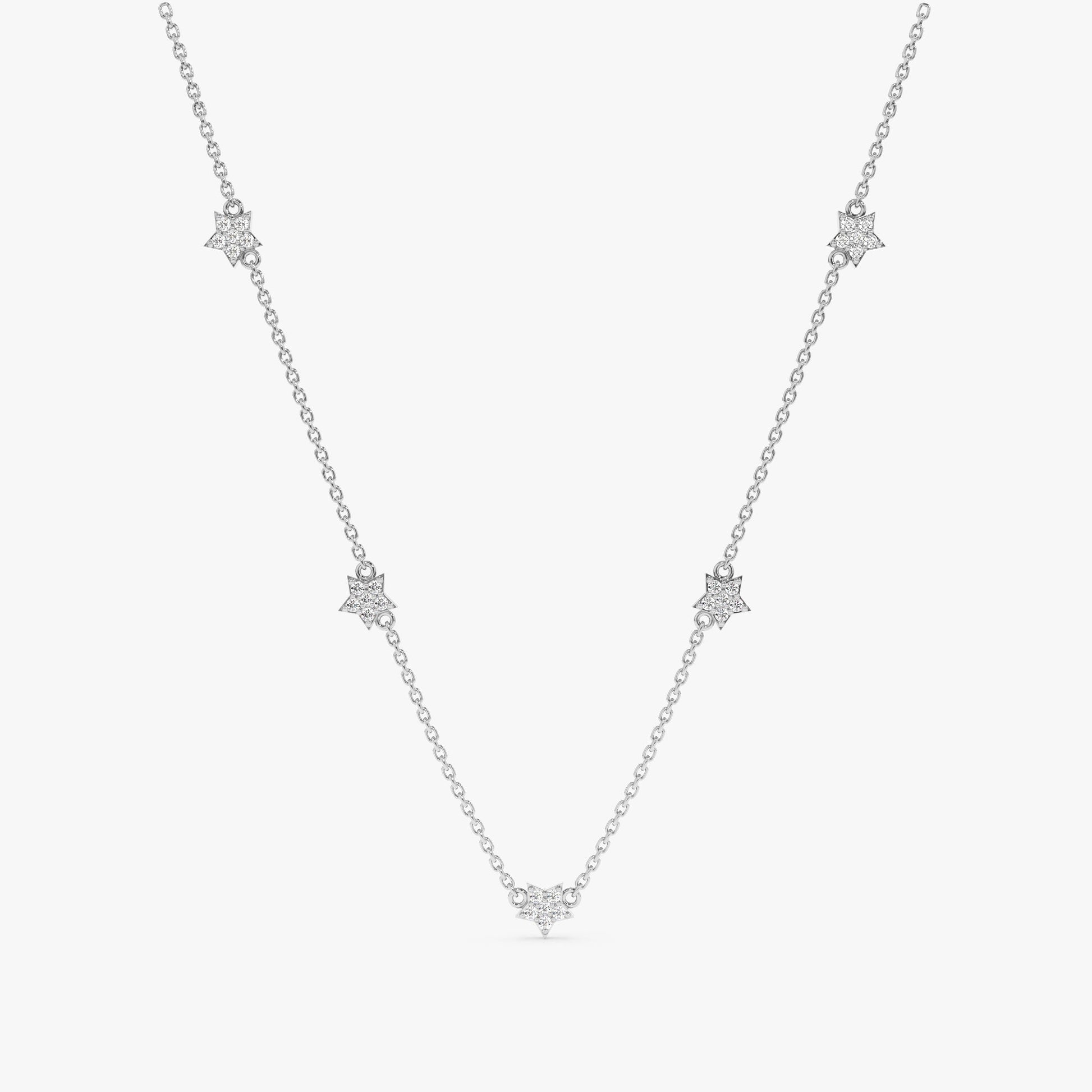 1.0 CT Round Bezel Solitaire Lab Grown Diamond Necklace
