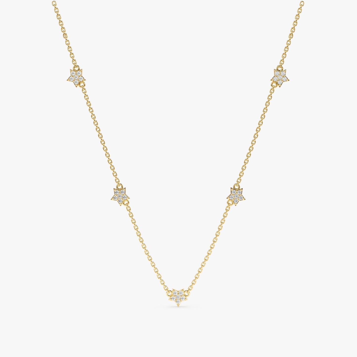 1.0 CT Round Bezel Solitaire Lab Grown Diamond Necklace
