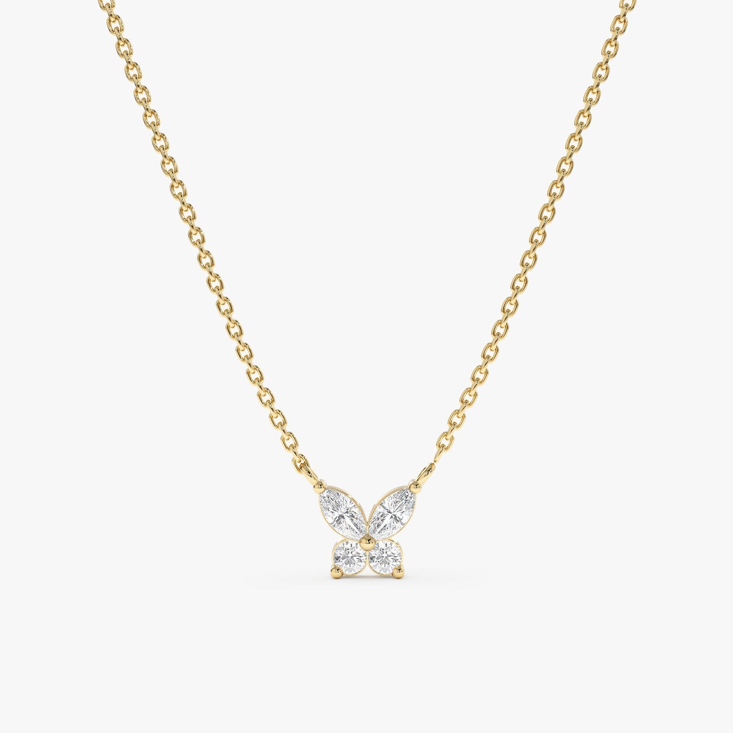 1.0 CT Round Bezel Solitaire Lab Grown Diamond Necklace