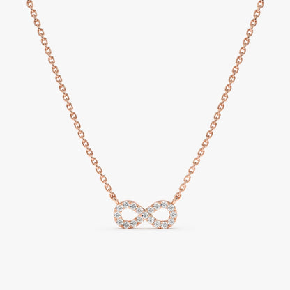 1.0 CT Round Bezel Solitaire Lab Grown Diamond Necklace