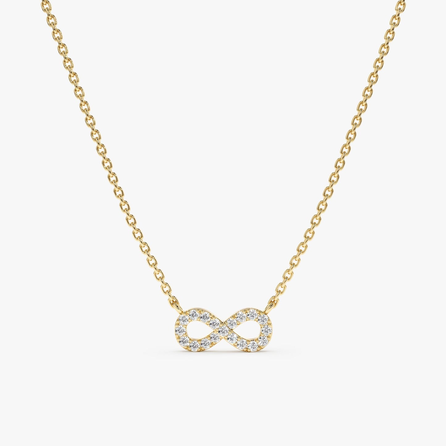 1.0 CT Round Bezel Solitaire Lab Grown Diamond Necklace