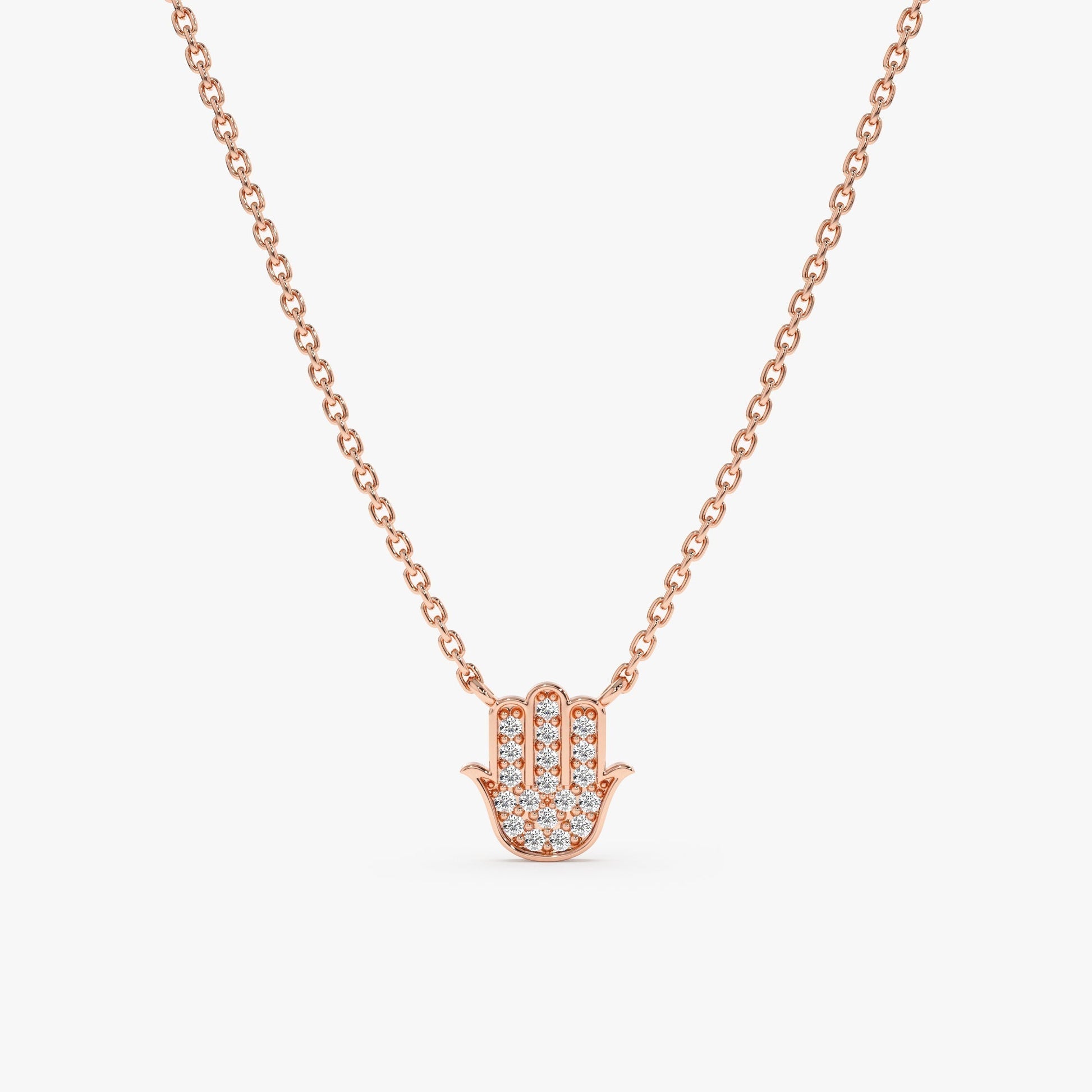 1.0 CT Round Bezel Solitaire Lab Grown Diamond Necklace