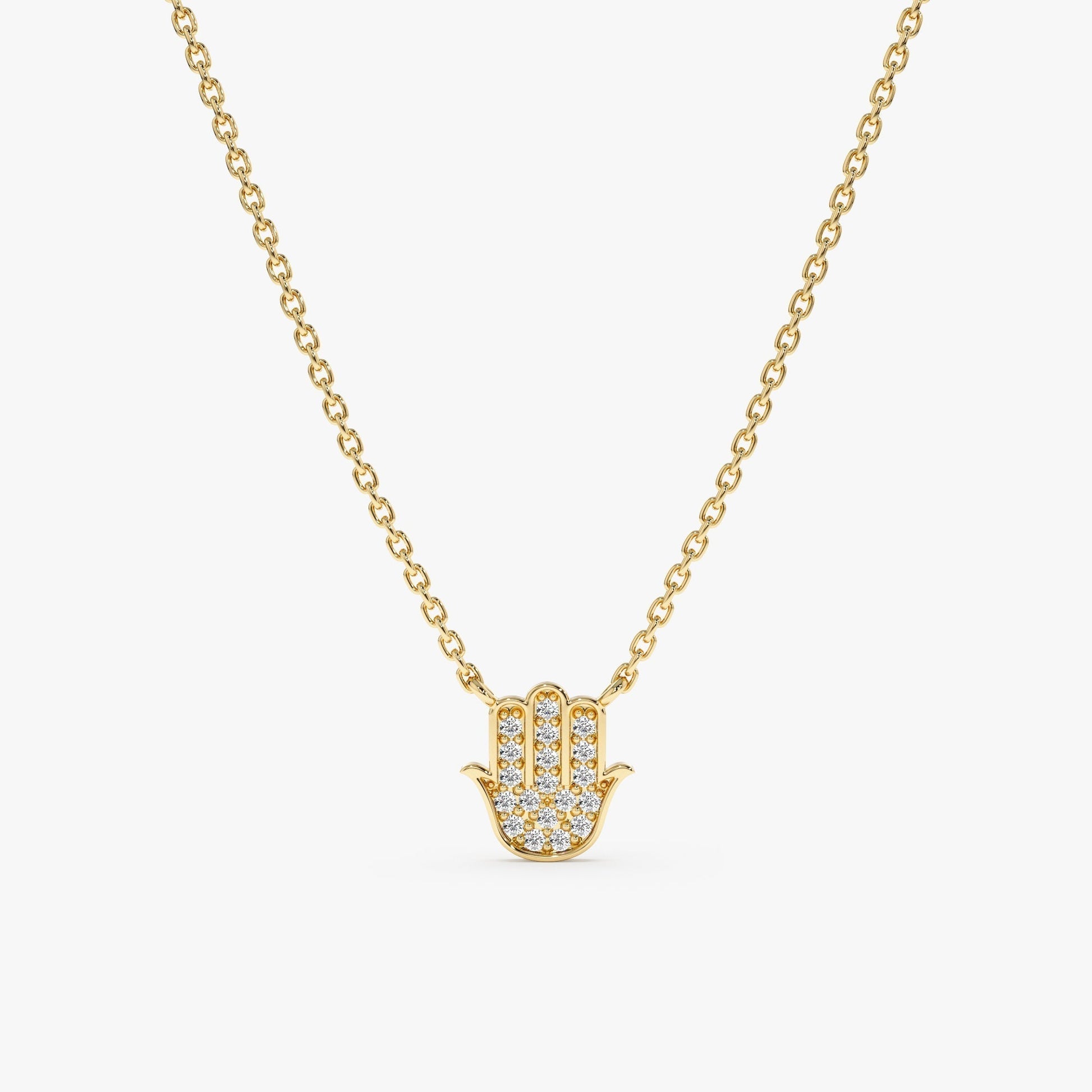 1.0 CT Round Bezel Solitaire Lab Grown Diamond Necklace