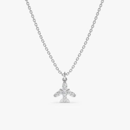 1.0 CT Round Bezel Solitaire Lab Grown Diamond Necklace