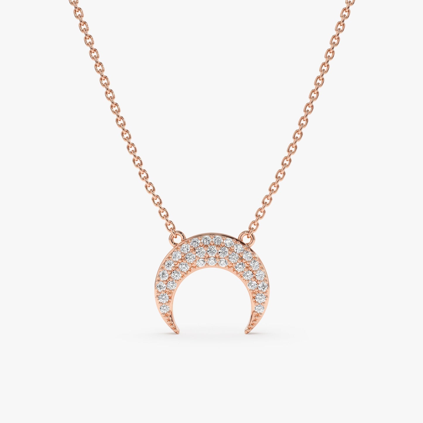 1.0 CT Round Bezel Solitaire Lab Grown Diamond Necklace