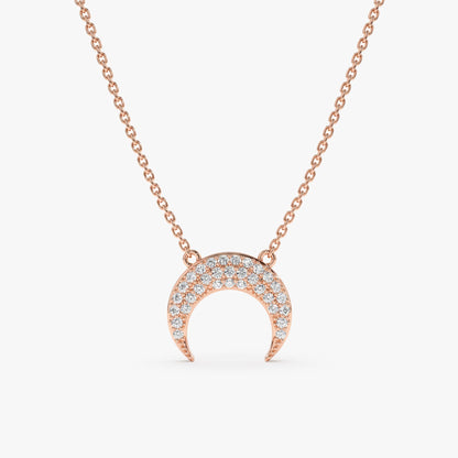 1.0 CT Round Bezel Solitaire Lab Grown Diamond Necklace