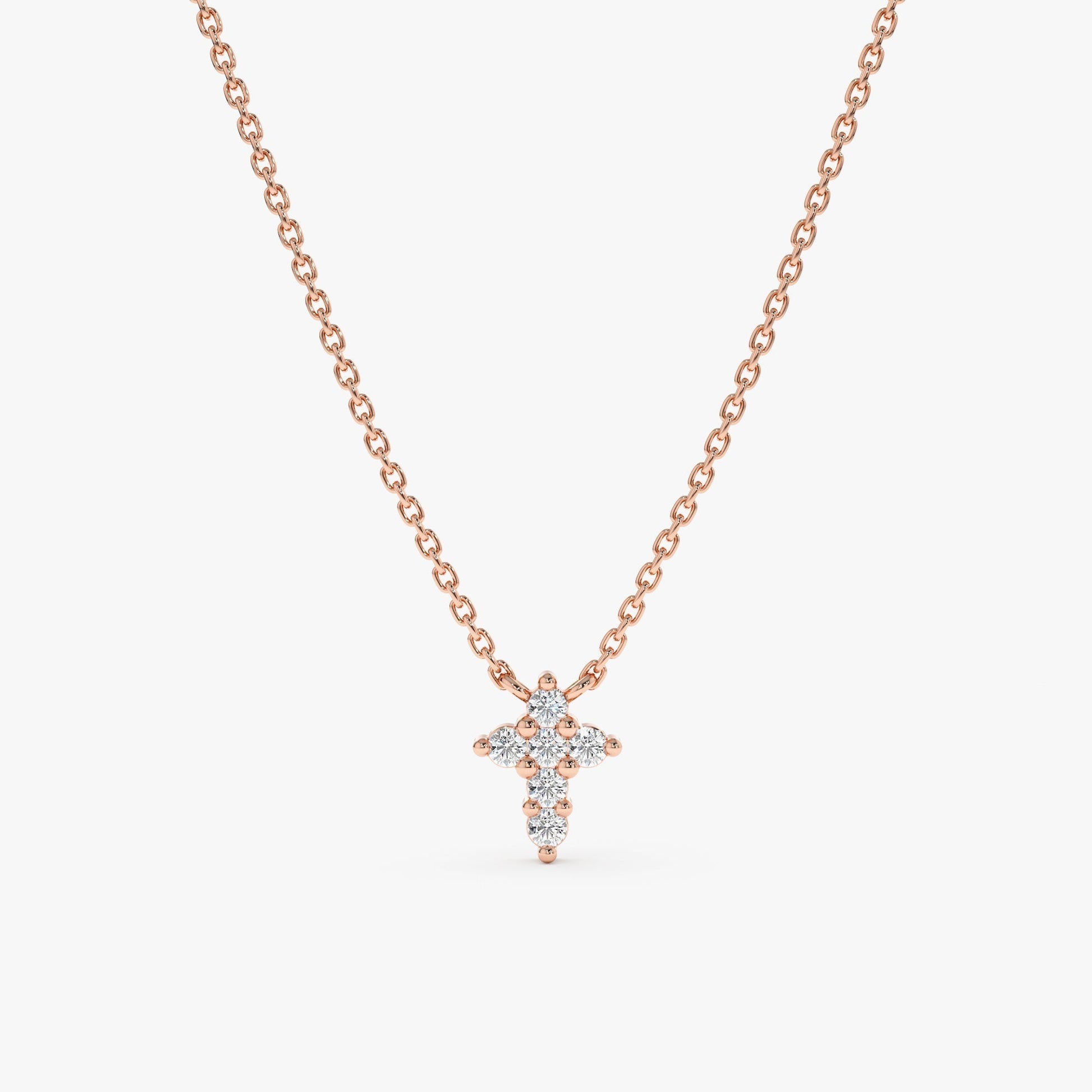 1.0 CT Round Bezel Solitaire Lab Grown Diamond Necklace