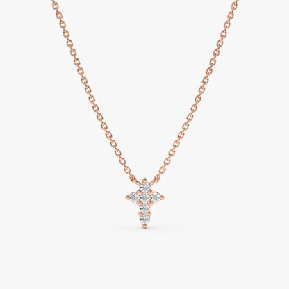1.0 CT Round Bezel Solitaire Lab Grown Diamond Necklace