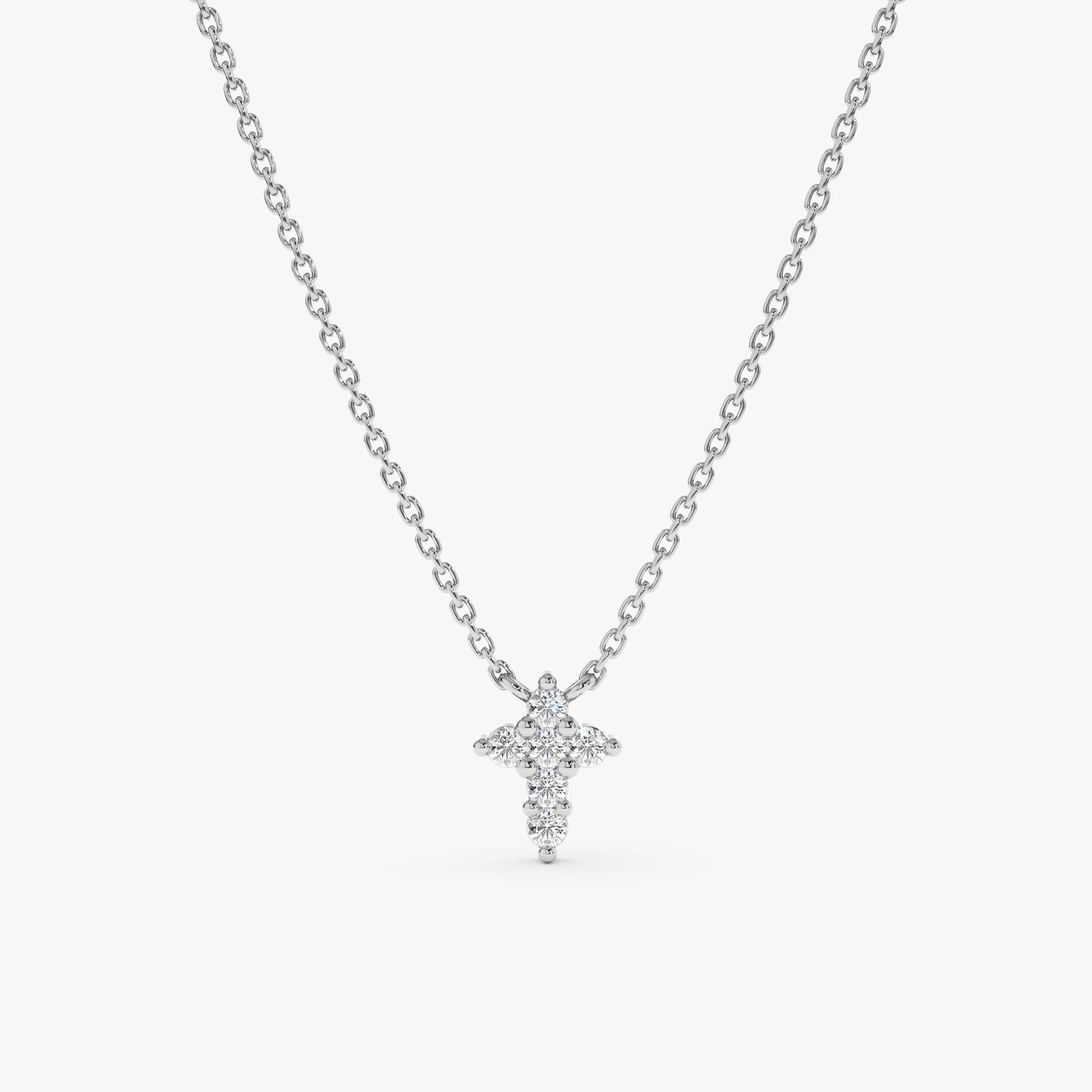 1.0 CT Round Bezel Solitaire Lab Grown Diamond Necklace
